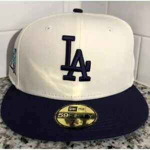 Los Angeles Dodgers New Era 1981 World Series Purple 59FIFTY Fitted Hat 7 1/8
